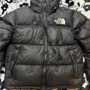 The North Face Charcoal Puffer Jacket